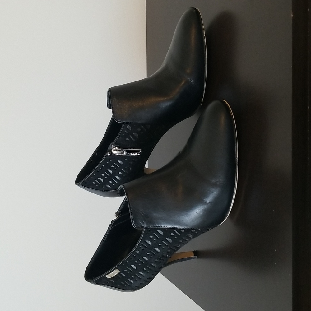 Calvin Klein Leather Booties